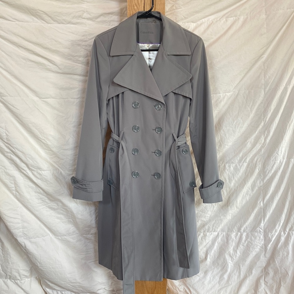 Womens Calvin Klein Trench Coat